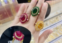 Nhẫn Vàng Đá Qúy