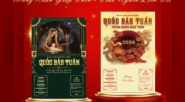 Mừng Xuân Giáp Thìn - Trao ngàn lịch tết