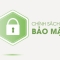 Chính sách bảo mật thông tin khách hàng 