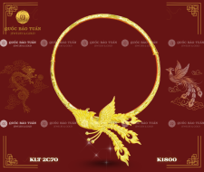 Kiềng Cổ Cưới Cô Dâu - Phụng Vũ Phú Qúy