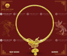 Kiềng Cổ Cưới Cô Dâu - Kim Phụng Hướng Dương