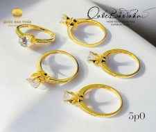 Nhẫn hột chủ 6li5