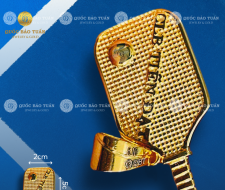 Mặt dây chuyền Pickleball - Vàng 610