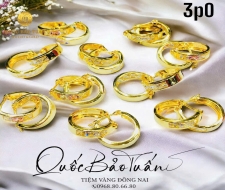 Bông tai khoen tròn 3p0