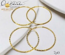 Bông khoen tròn 7p0