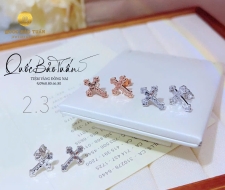 Bông tai thánh giá 2g3