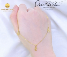 Lắc chân mix charm 5p5