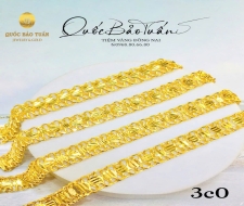 Lắc vàng 23K 3c0