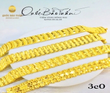 Lắc tay vàng 23K 3c0