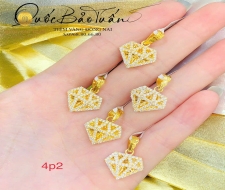 Mặt kim cương kết tấm 4p2