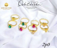 Nhẫn đá đủ màu NTE-001