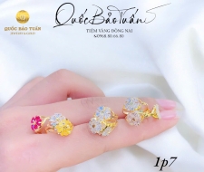 Nhẫn hoa bé 1p7