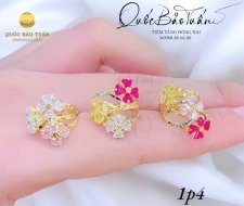 Nhẫn đá đủ màu NTE-003