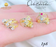 Nhẫn hột chủ 1p8