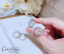 Nhẫn kim tiền 2g