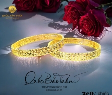 Vòng kim tiền đôi