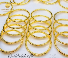 Vòng tay xoắn không có khoá