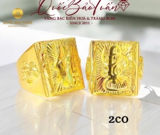 Nhẫn nam chữ Lộc