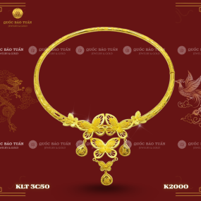 Kiềng Cổ Cưới Cô Dâu - Điệp Điệp Thanh Xuân