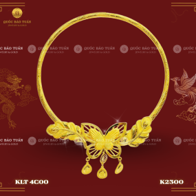 Kiềng Cổ Cưới Cô Dâu - Hồ Điệp Giao Duyên