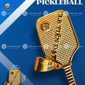 Mặt dây chuyền Pickleball - Vàng 610