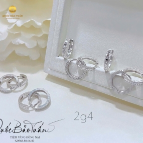 Bông khoen tròn 2g4