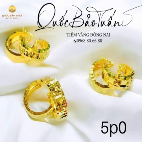 Bông tai khoen tròn 5p0