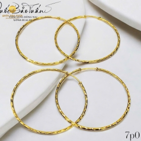 Bông khoen tròn 7p0