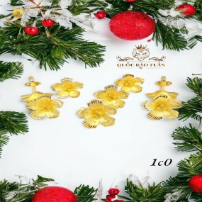 Bông tai hoa mai BT-002