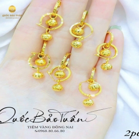 Bông tua trái châu 2p6