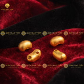 Charm Vàng 99.99 - Hạt Đậu Bình An