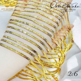 Dây chuyền ép vàng 610