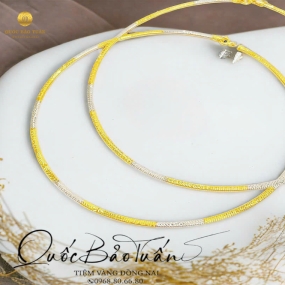 Kiềng dẻo xi 2 màu