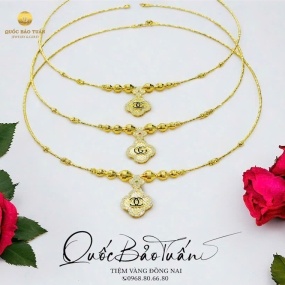 Kiềng cổ mix charm KC-002