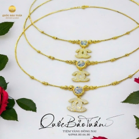 Kiềng cổ mix charm KC-004