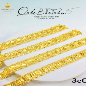 Lắc vàng 23K 3c0