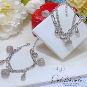 Lắc tay mix charm 14g5