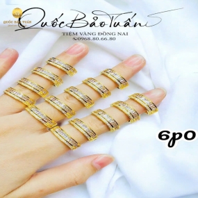 Nhẫn nữ baguettle 6p0