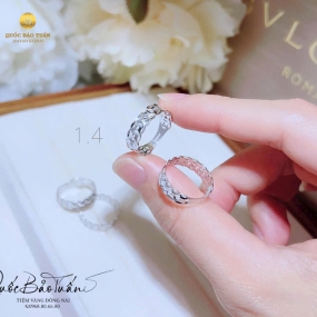 Nhẫn kim tiền 1g4