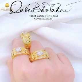 Nhẫn hột chủ 1c2