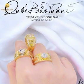 Nhẫn hột chủ 1c5