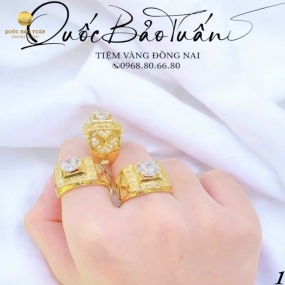 Nhẫn hột chủ 1c6