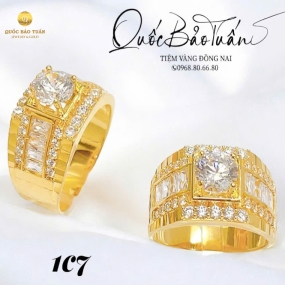 Nhẫn hột chủ 1c7