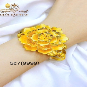 Vòng hoa mai 9999 5c7