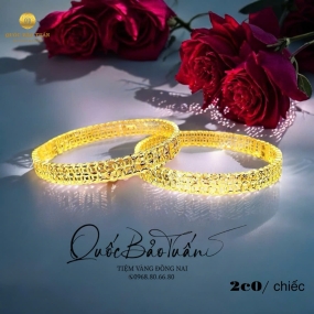 Vòng kim tiền đôi