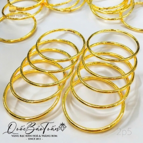 Vòng tay trơn không có khoá