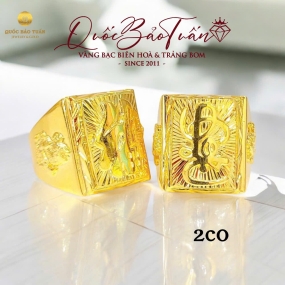 Nhẫn nam chữ Lộc