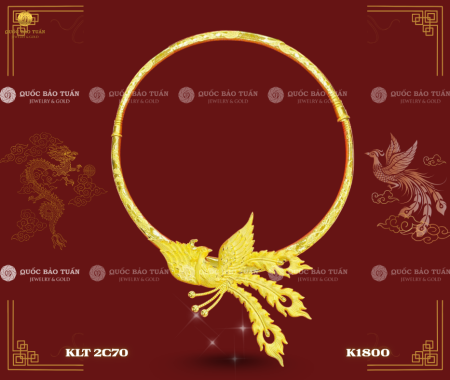 Kiềng Cổ Cưới Cô Dâu - Phụng Vũ Phú Qúy