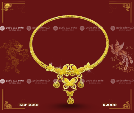 Kiềng Cổ Cưới Cô Dâu - Điệp Điệp Thanh Xuân
