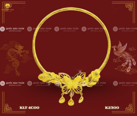 Kiềng Cổ Cưới Cô Dâu - Hồ Điệp Giao Duyên
